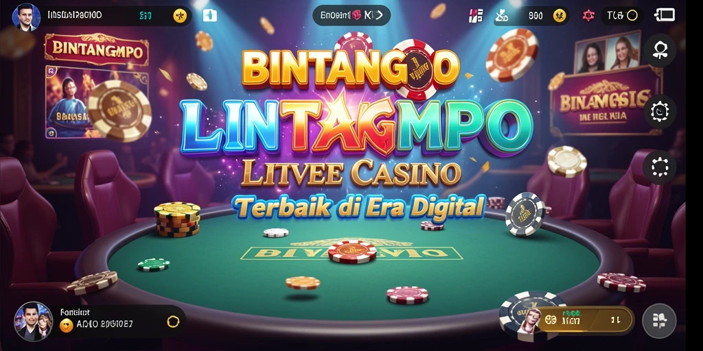 Tampilan gameplay BINTANGMPO yang menarik di Live Casino.