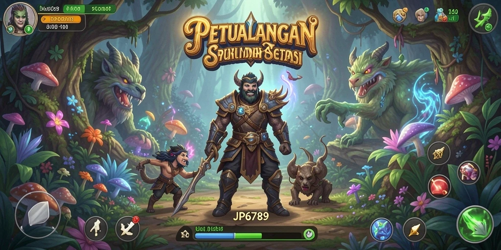Tampilan gameplay mendebarkan dalam <strong>JP6789</strong> yang penuh aksi petualangan.