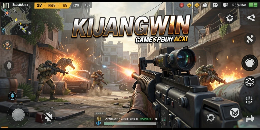 Tampilan gameplay menarik dari KIJANGWIN yang penuh aksi.