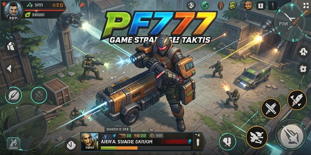 Tangkapan layar PF777 menampilkan aksi gameplay yang strategis dan mendebarkan.