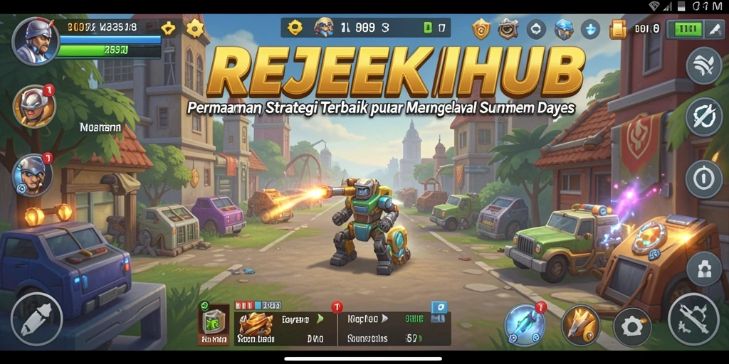 Tampilan gameplay seru dan interaktif dalam REJEKIHUB.