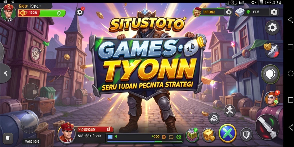 Tampilan gameplay menegangkan dan penuh tantangan dalam SITUSTOTO.