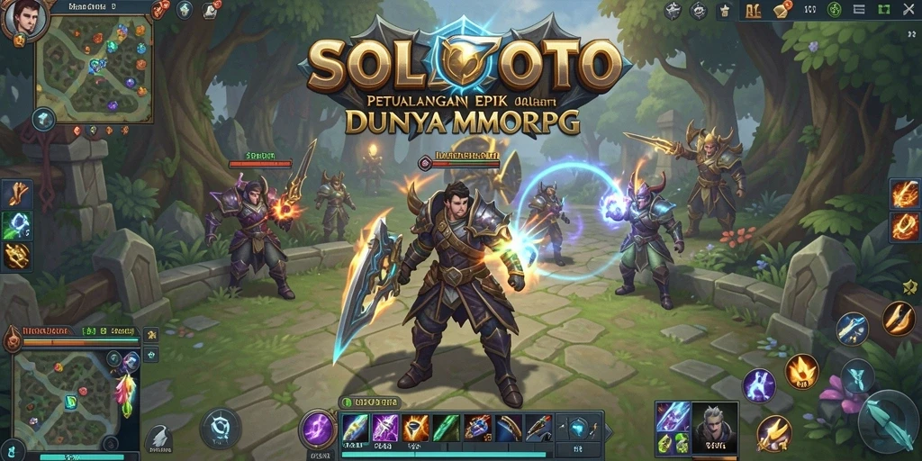 Gameplay SOLOTOTO yang menakjubkan dalam petualangan MMORPG.