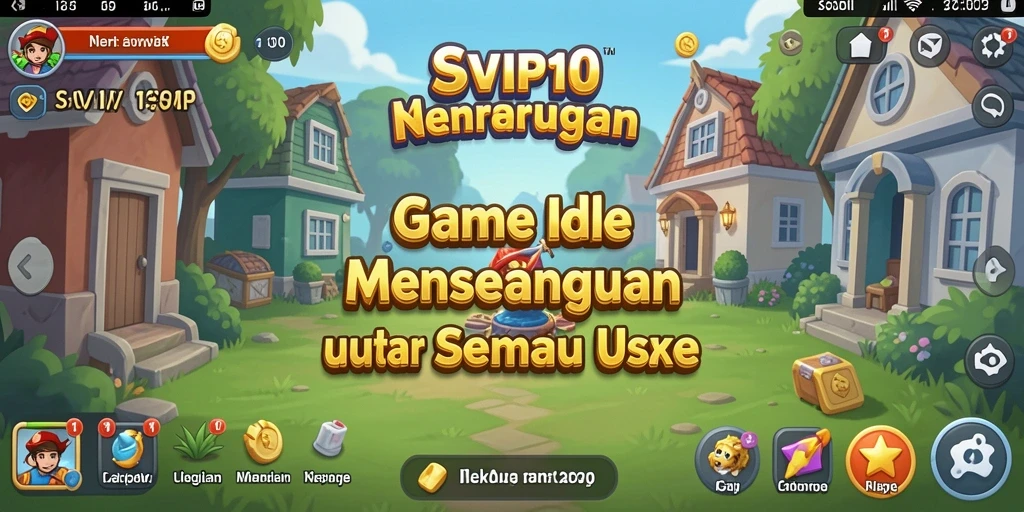 Tampilan menarik gameplay Idle di SVIP10.