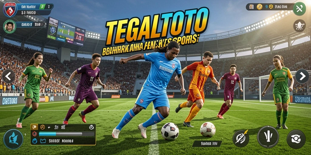 Screenshot TEGALTOTO menampilkan aksi seru dalam permainan olahraga.